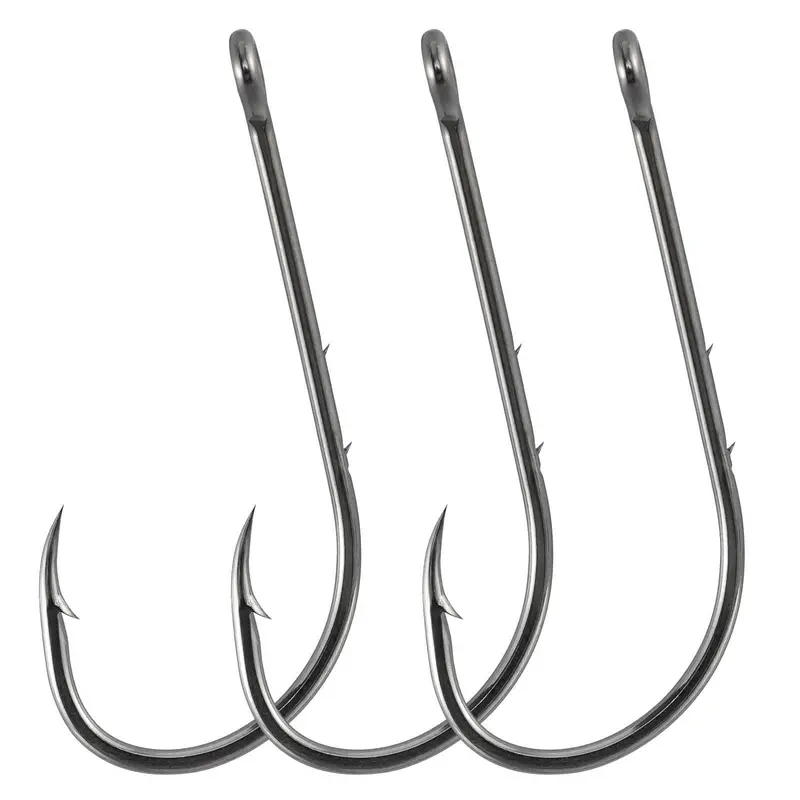 Dr.Fish Baitholder Aberdeen Hooks – 100-Pack, Wide Size Range (#4 To 4/0) 1
