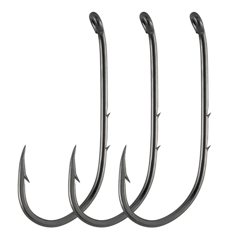 Dr.Fish Baitholder Hook Variety – 100-Piece (#12 To #6/0) Freshwater Set 1