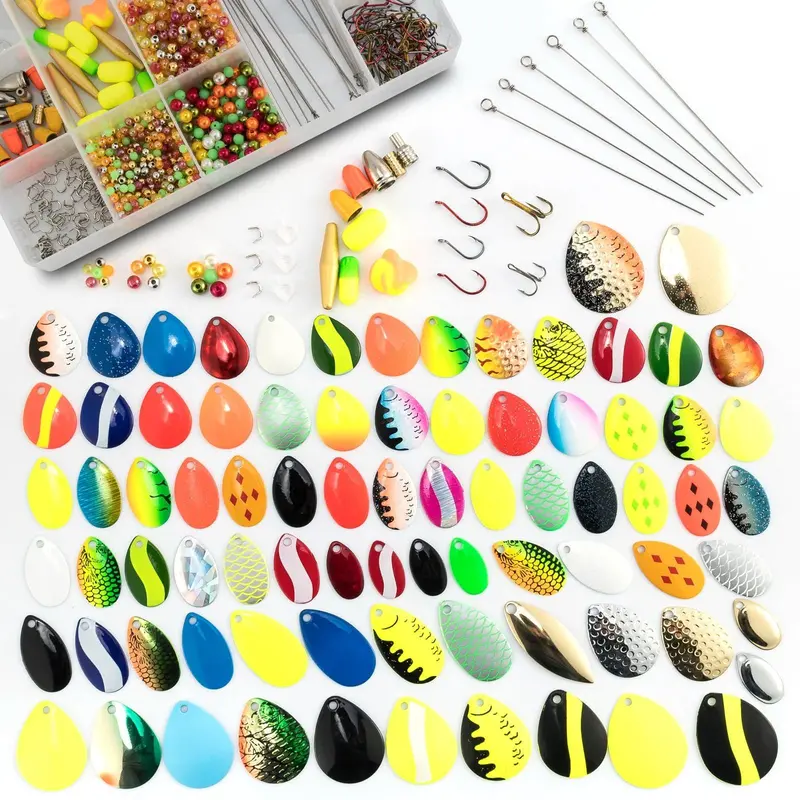 Dr.Fish Comprehensive Spinnerbait Assembly Kit – 1720 Components 1