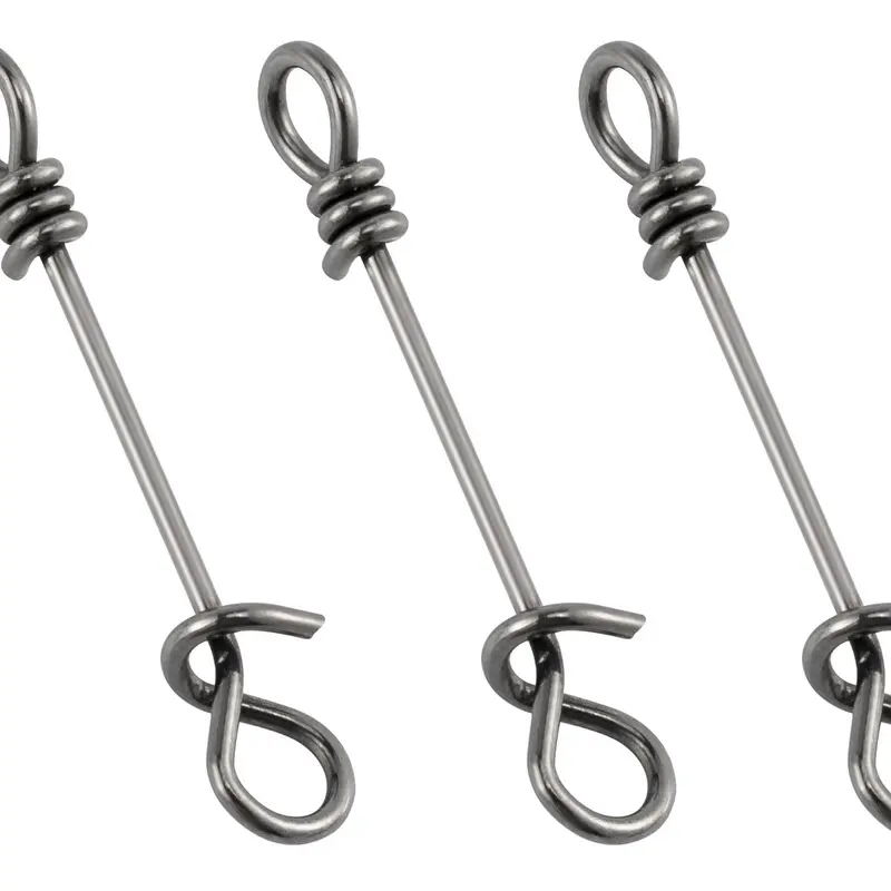 Dr.Fish Fast-Connect Lure Clips – 50-Piece Quick-Swap Fishing Attachment Set 1