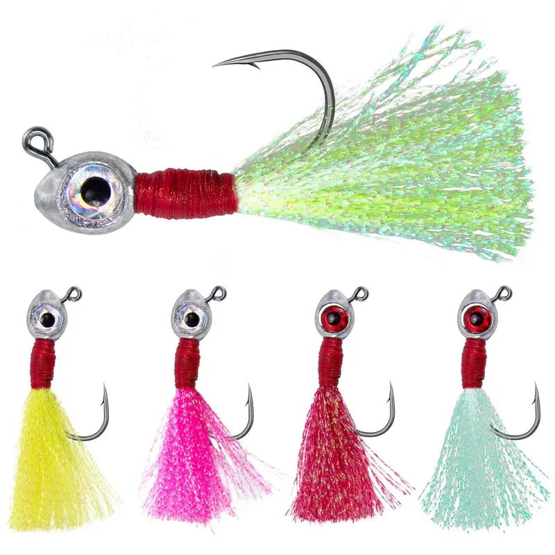 Dr.Fish Fishing Eyes For Jig Heads – 10-Pack, Compatible With 3/16 Oz To 1/2 Oz Weights 1