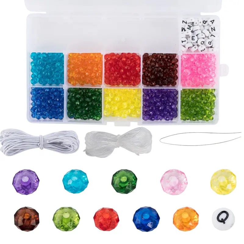Dr.Fish Glass Crystal Bead Kit – 6 Mm & 8 Mm Assorted Colors For Lure & Rig Customization 1