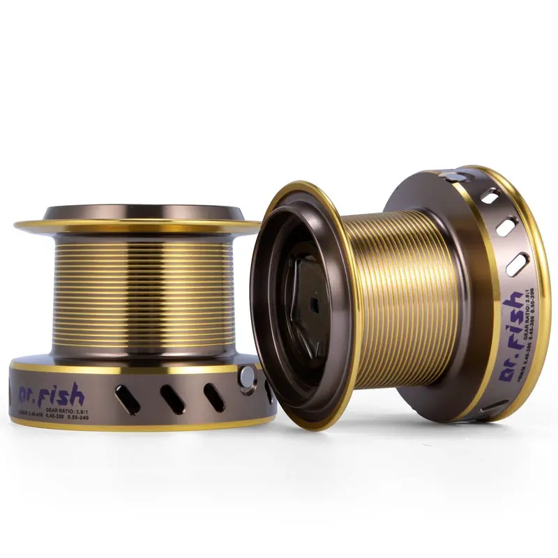 Dr.Fish Longshot Spinning Reel Spare Spool – Compatible With 10000 & 12000 Models 1