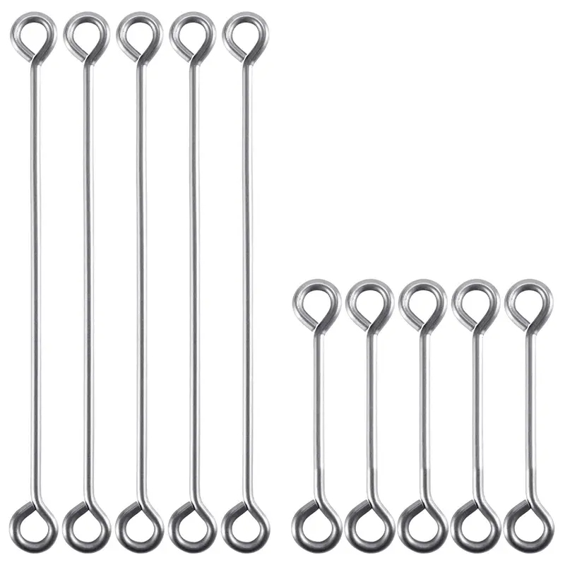 Dr.Fish Longtail Lead Loop Wires – 20/30/100-Pack (2 In & 4 In) 1