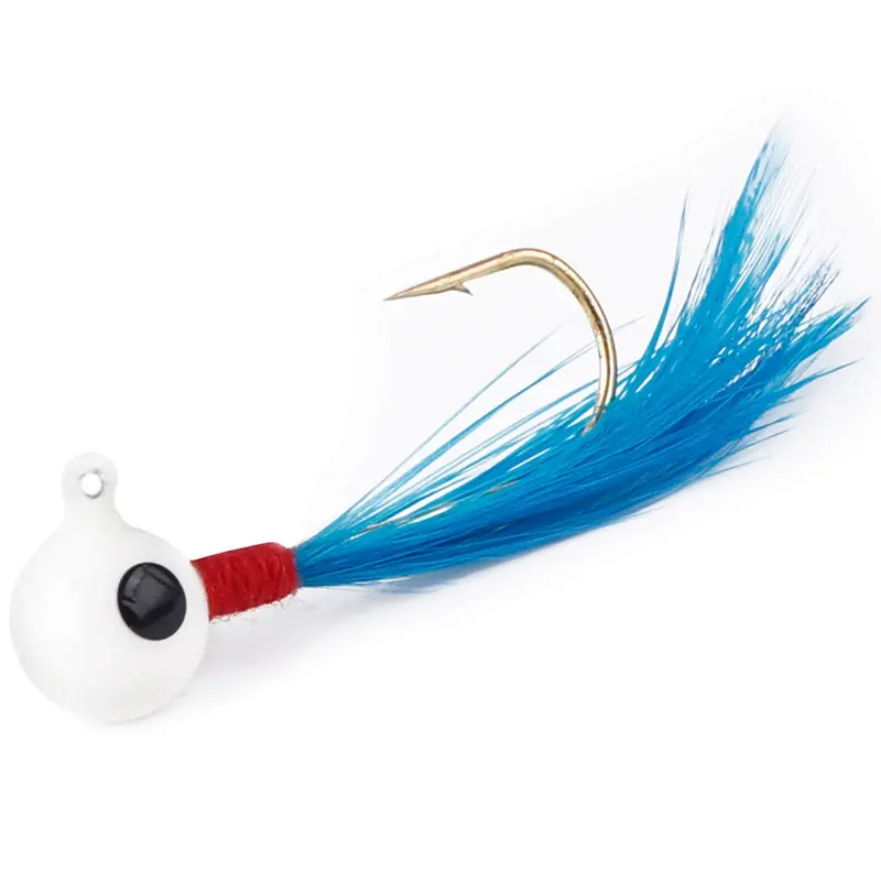Dr.Fish Marabou Crappie Jig Set – 10 Pcs, 1/24 Oz To 1/8 Oz 1