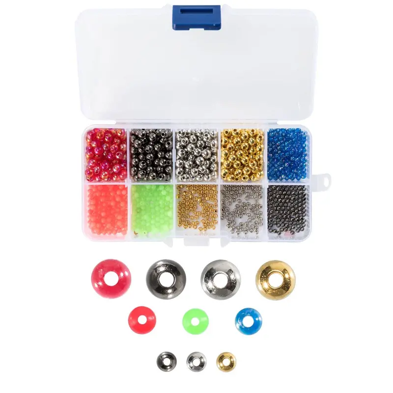 Dr.Fish Micro Fishing Beads – 1000-Piece 2–4 Mm Assortment 1