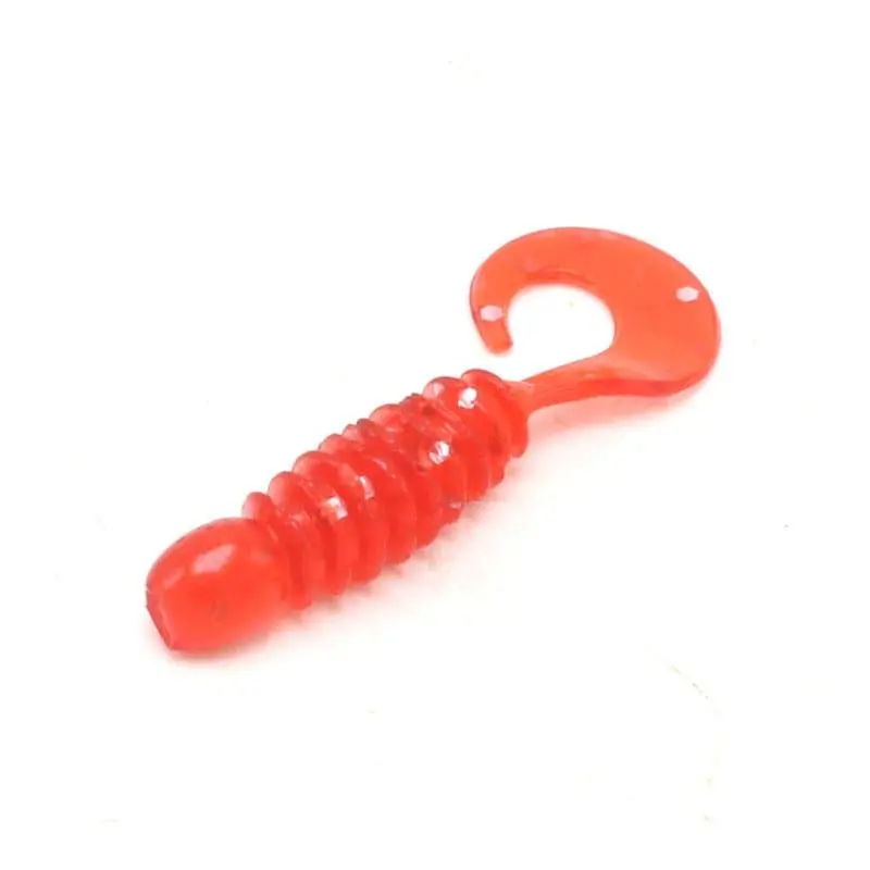 Dr.Fish Mini Soft Grubs – 14-Pack (1.57 Inches) 1