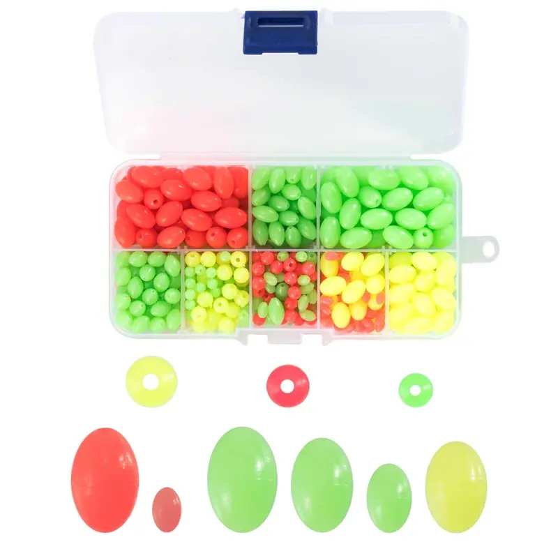 Dr.Fish Mixed-Size Fishing Bead Kit – 500-Piece Variety Pack 1