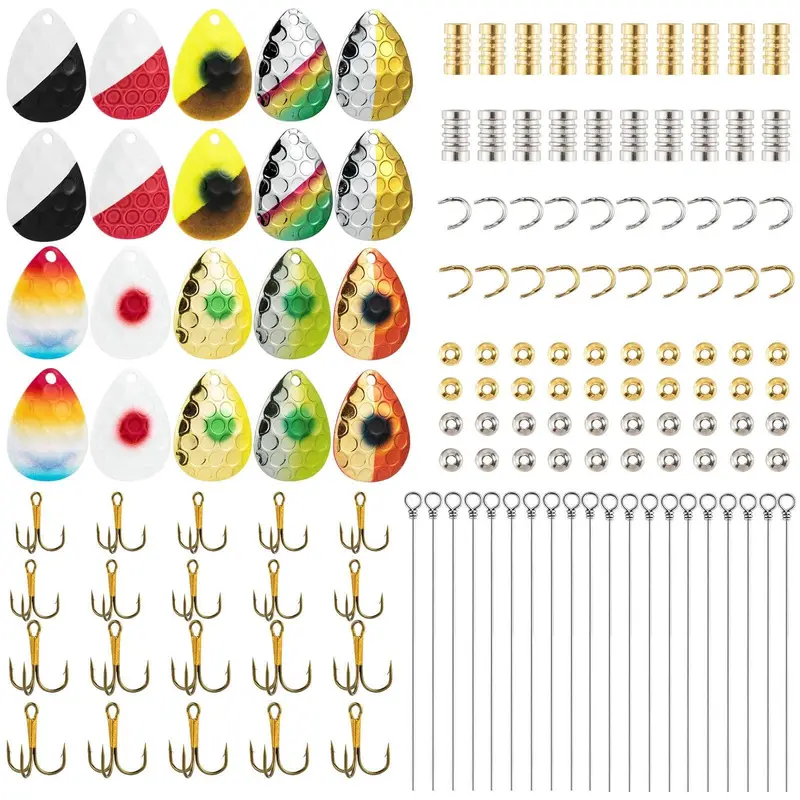 Dr.Fish Spinnerbait Making Kit – 140-Piece B9 Edition 1