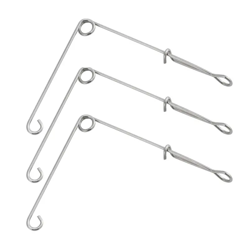 Dr.Fish Stainless Steel Spinnerbait Wire Harnesses – 30-Pack 1
