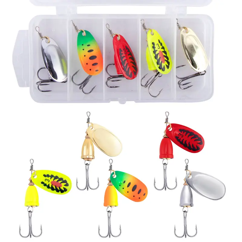 Dr.Fish Trout-Specific Spinner Lure Kit – 1/4 Oz 1