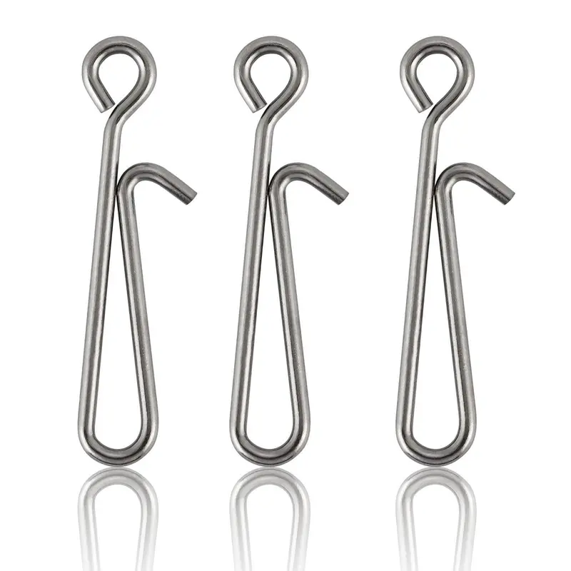 Dr.Fish Type A Fast Release Clips – 50-Pack, 11–77 Lb Capacity 1