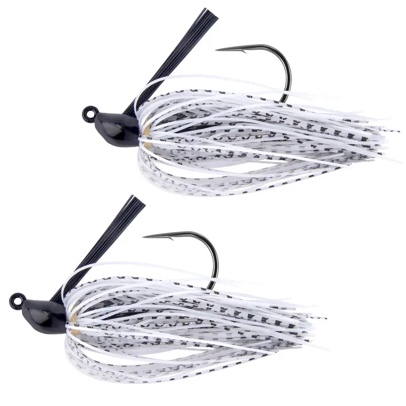 Dr.Fish Weedless Bass Jig Heads – 2-Pack, Designed For Cover-Friendly Fishing 1