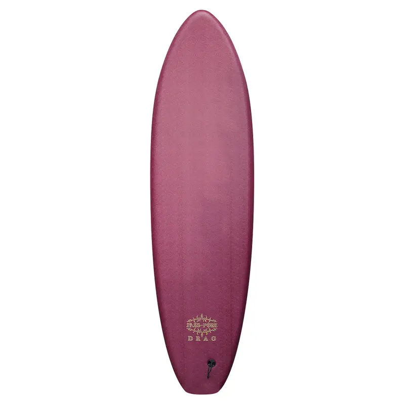 Drag Dart X Passport Collaboration 6'6" Softboard – Stout & Black 1
