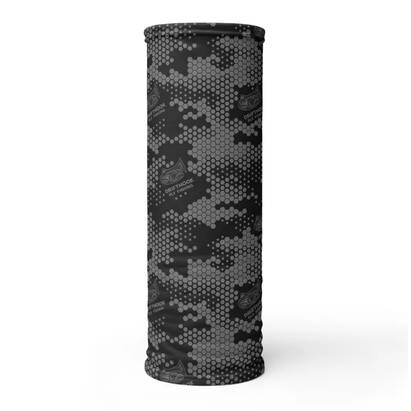 Drifthook Dark Camo Neck Gaiter For Outdoor Activities 1
