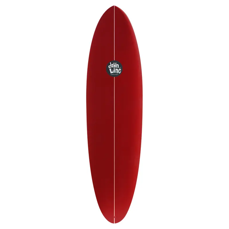 Dtl Surf Co. Old Fella Model – Dark Red Spray Finish 1