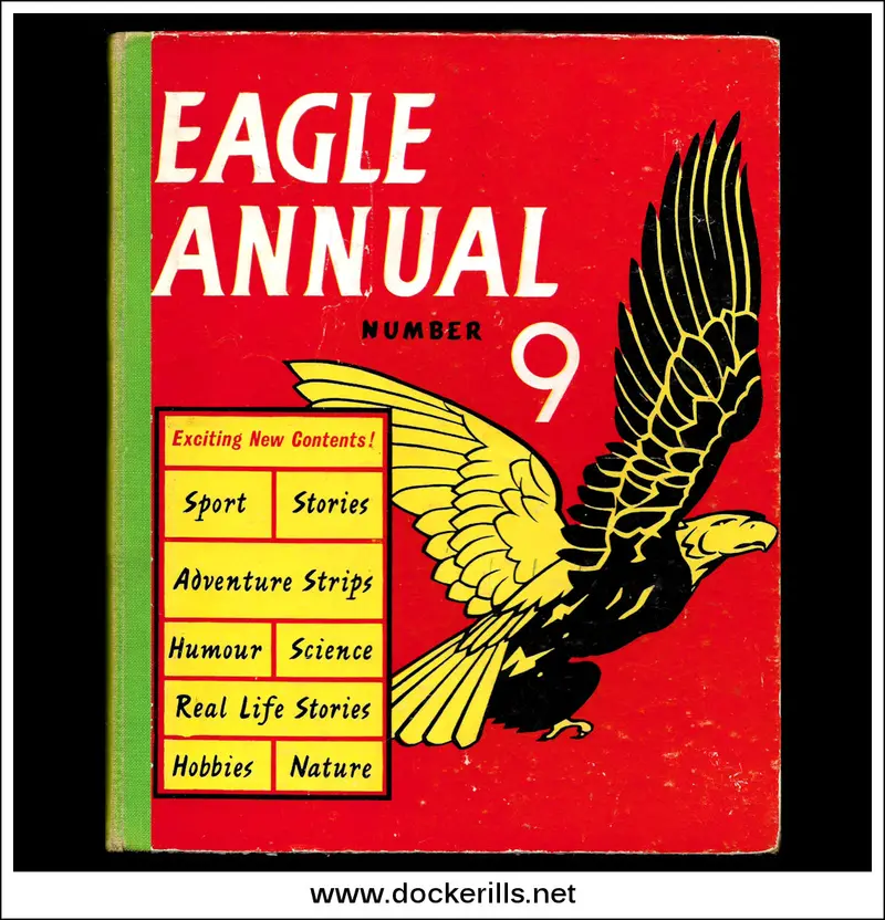 Eagle Annual No. 9 (1960): Dan Dare Storyline — 'The Vanishing Scientists', British Publication 1
