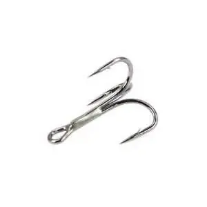 Eagle Claw Lazer Sharp Triple Hooks – Black 4X Strong Treble Hooks (Model L774Bk) 2