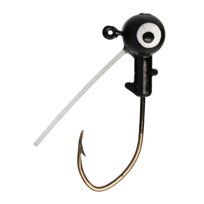 Eagle Claw Pro Weedless Ball Head Jig – Balanced For Flipping & Pitching 1