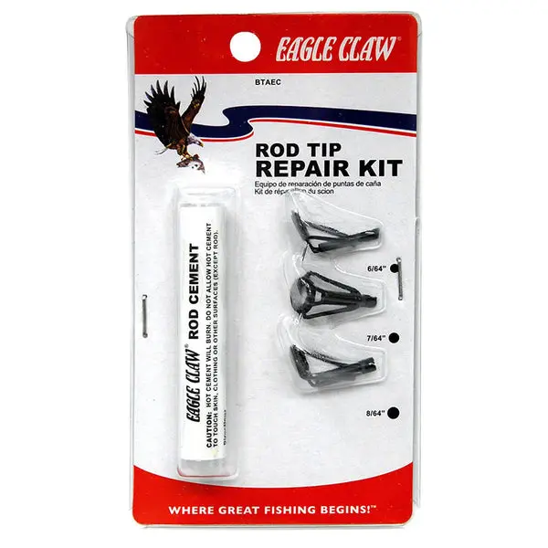Eagle Claw Saltwater Rod Tip Replacement Repair Kit 1