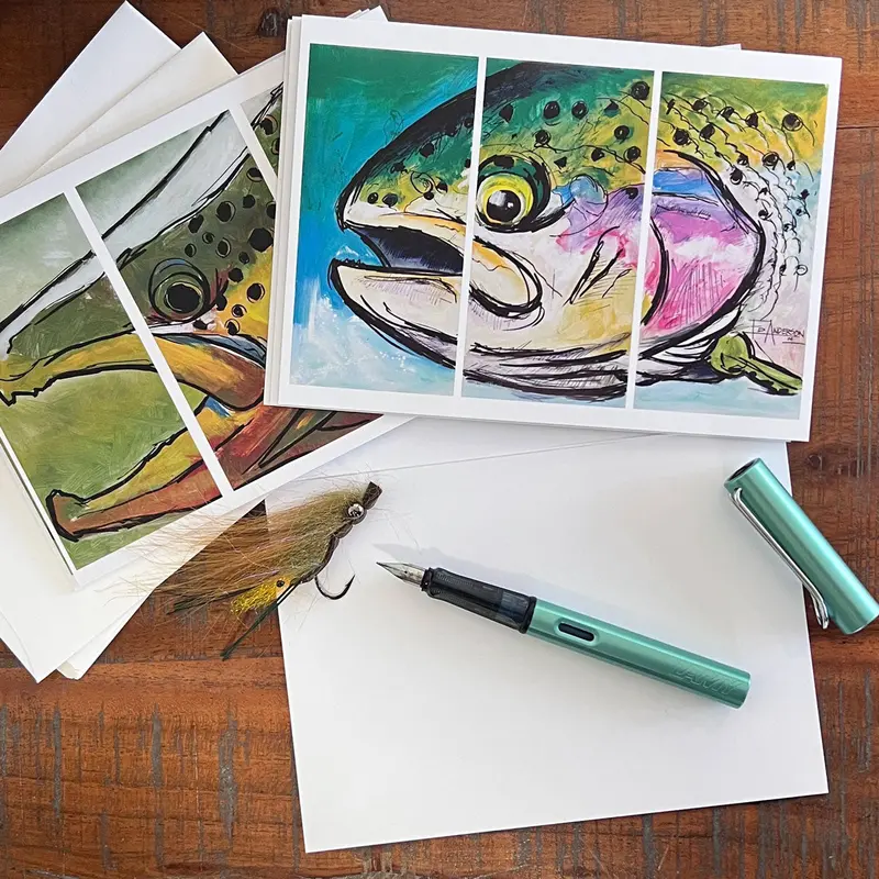 Ed Anderson Illustrated Greeting Card Set (6-Pack) 1