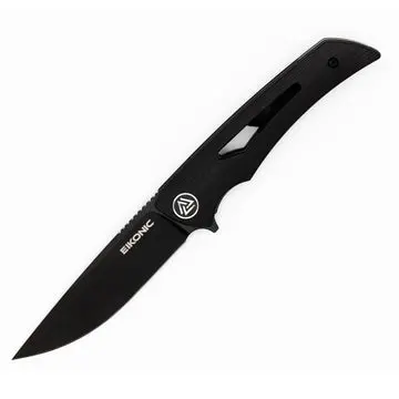 Eikonic Aperture Slim-Fold Edc Knife – Minimalist Titanium Handle 2