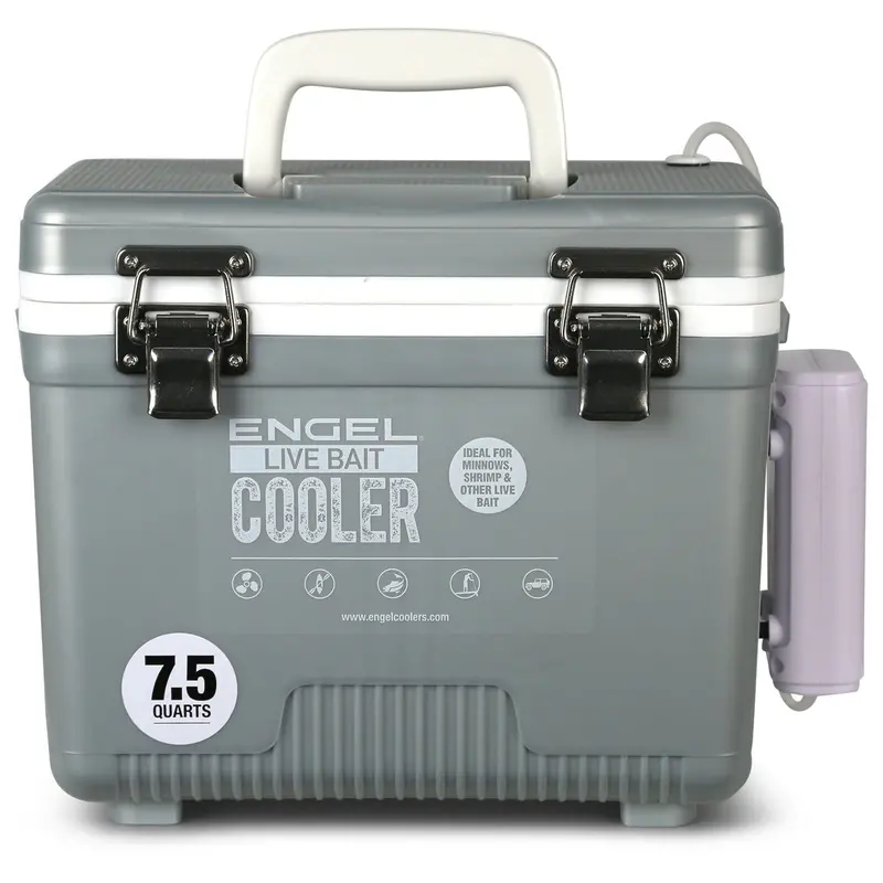 Engel 7.5-Quart Live Bait Pro Cooler – Portable Bait Storage 1