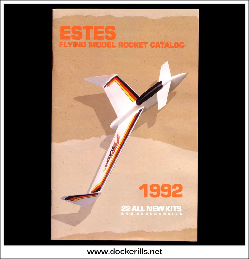 Estes 1992 Flying Model Rockets Catalog – Official Product Brochure 1