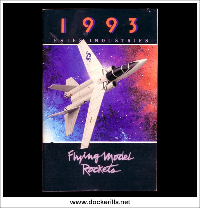 Estes 1993 Flying Model Rockets Catalog – Official Brochure 1