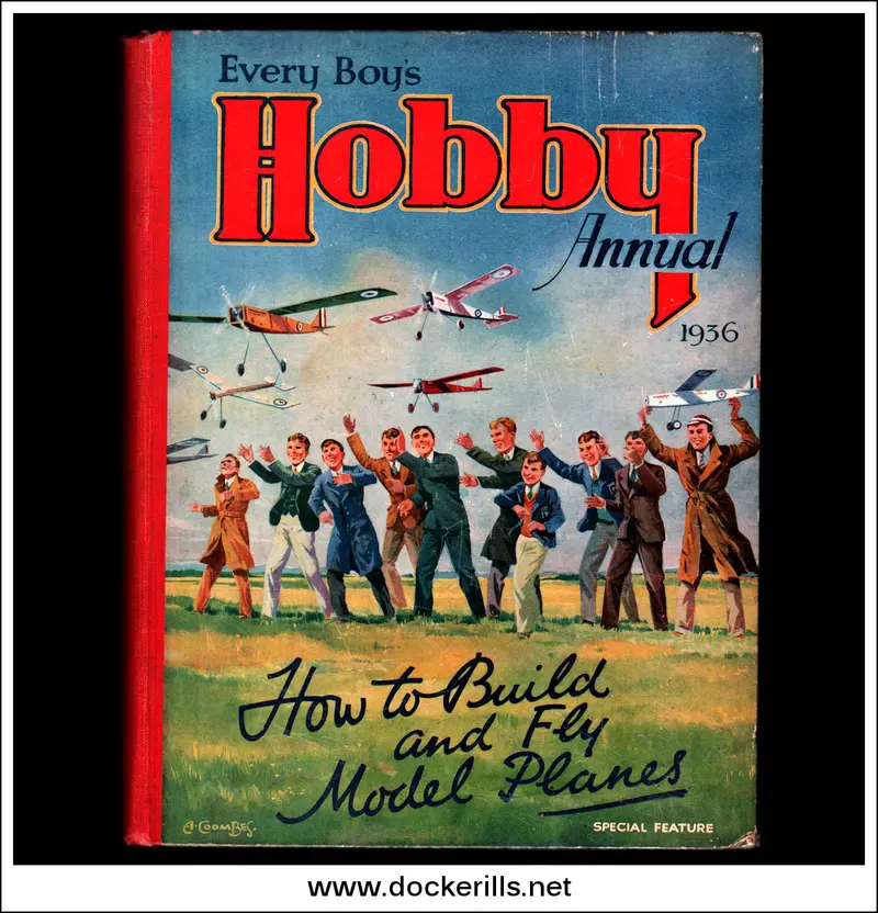 Every Boy'S Hobby Annual 1936 – Model Aeroplane Building Cover 1
