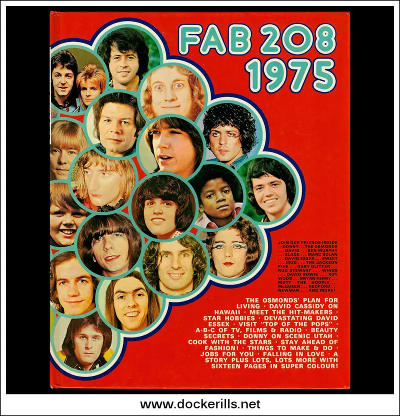 Fab 208 Annual 1975 – Pop Music & Celebrity Yearbook 1