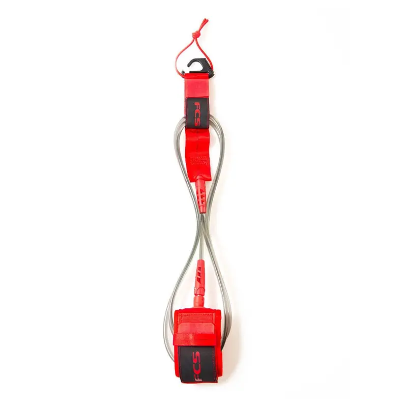Fcs 6Ft Standard Leash – Bold Red 1