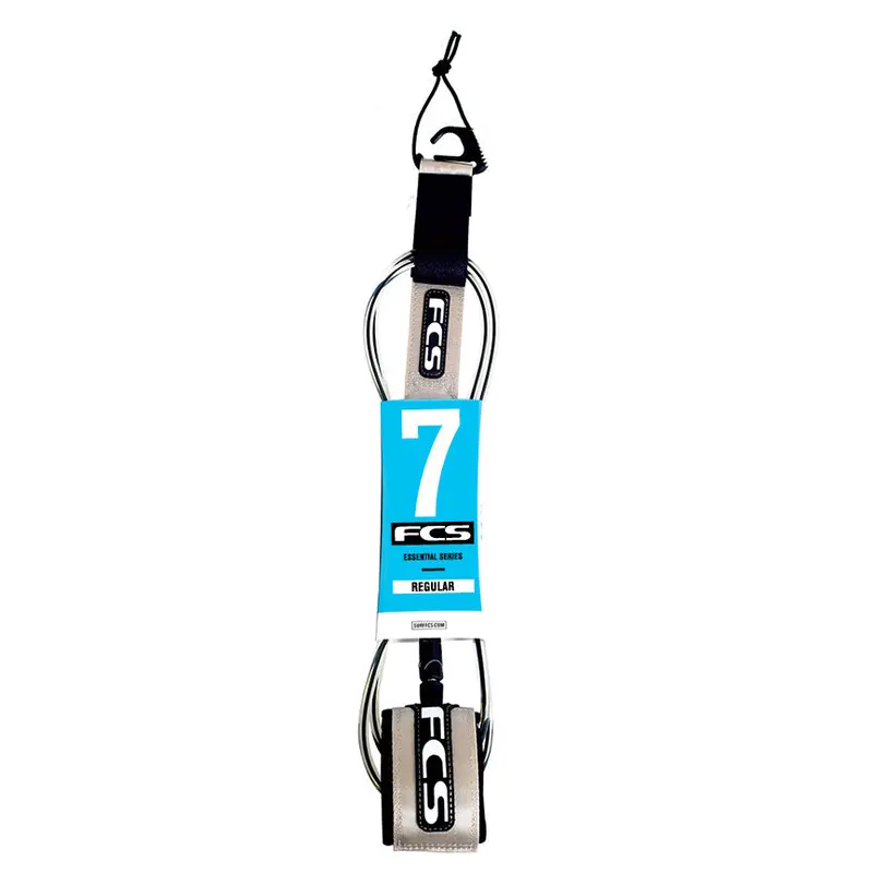 Fcs 7-Foot Standard Surf Leash – Black Coaxial 1