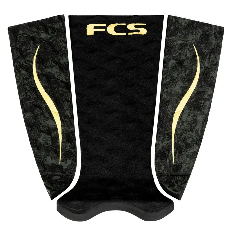 Fcs Carissa Moore Signature Deck Pad – Black And Gold 1