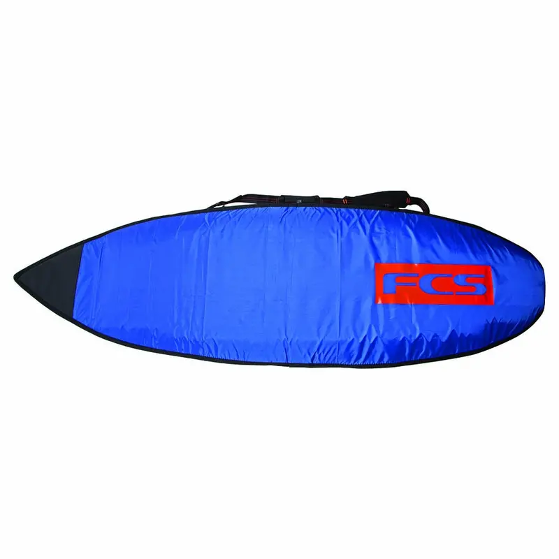 Fcs Classic Shortboard Cover – Blue And White Design 1
