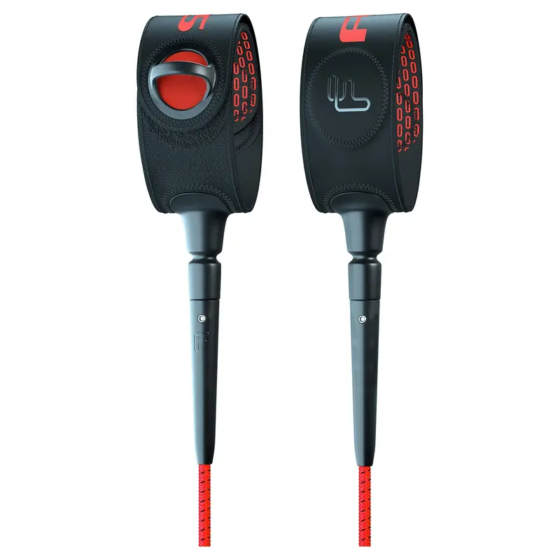 Fcs Freedom 6-Foot Surf Leash – Fire Colorway 1