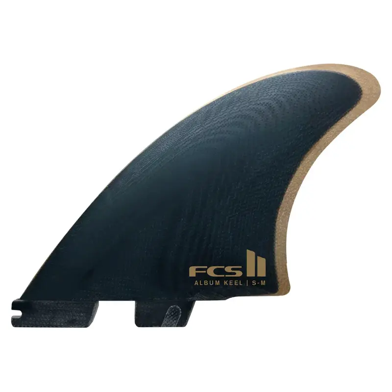 Fcs Ii Album Pg Keel Fin Set – Black And Gold 1