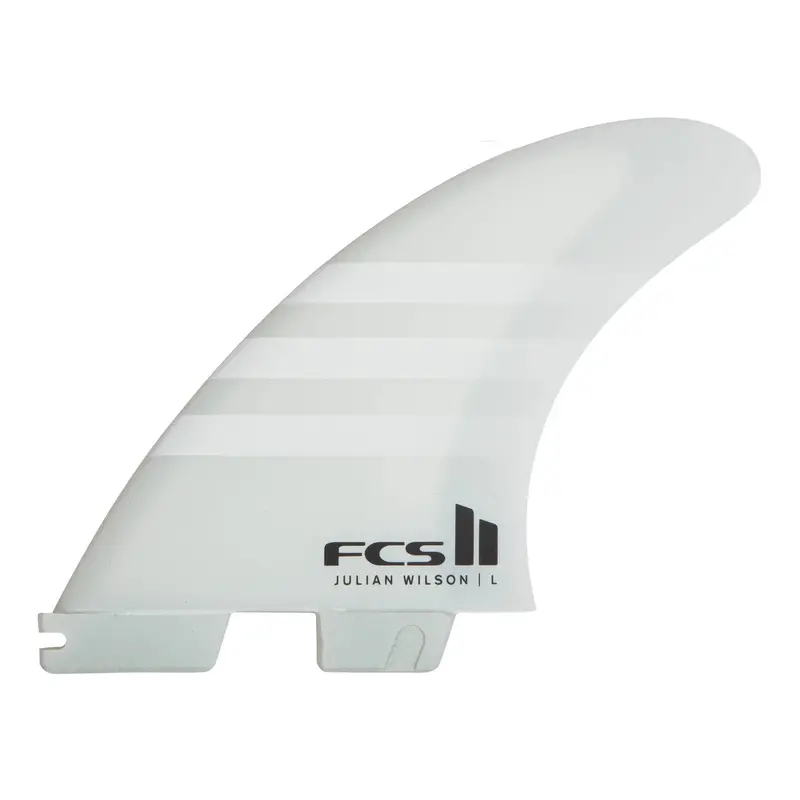 Fcs Ii Julian Wilson Pc Tri-Fin Set – Medium, White/White 1