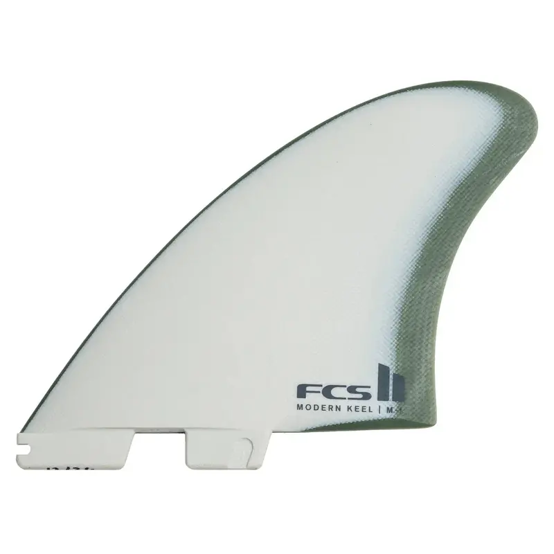Fcs Ii Modern Keel Twin Fin Set – Natural/Alpine Performance Glass 1