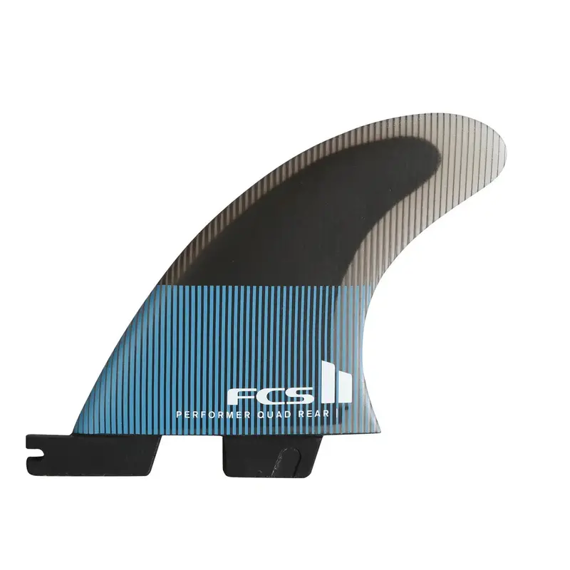 Fcs Ii Performer Pc Quad Rear Fins – Medium Size, Tranquil Blue 1