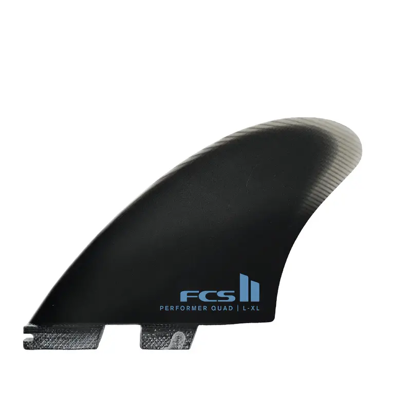 Fcs Ii Performer Quad Split Keel Surf Fins – L/Xl, Black 1