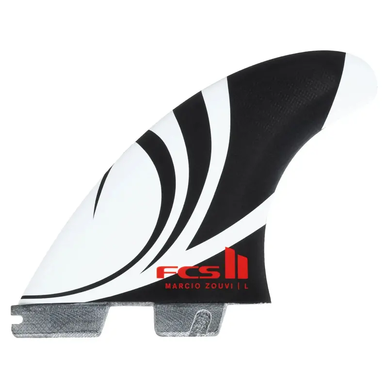 Fcs Ii Sharp Eye Tri Fin – Medium (Black/White, Pc) 1