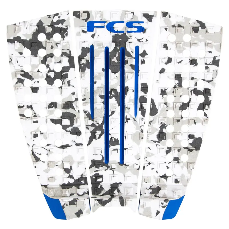 Fcs Julian Wilson Deck Pad – Grey Camo & Cobalt Blue 1