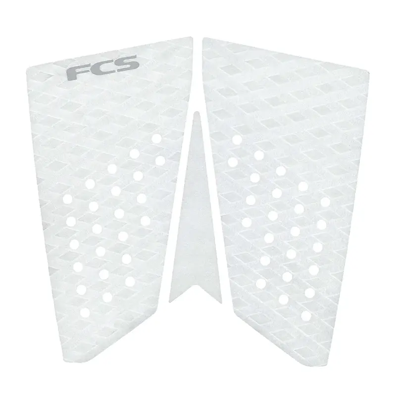 Fcs T-3 Fish Eco Deck Pad – White And Cool Grey 1