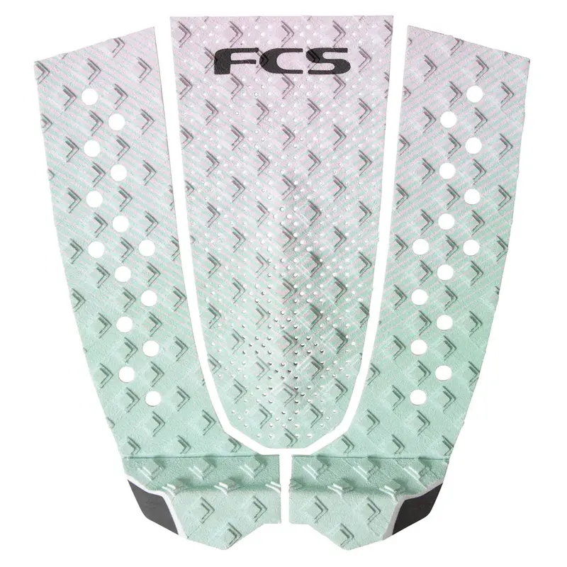 Fcs T-3 Sky Brown Deck Pad – Seafoam 1