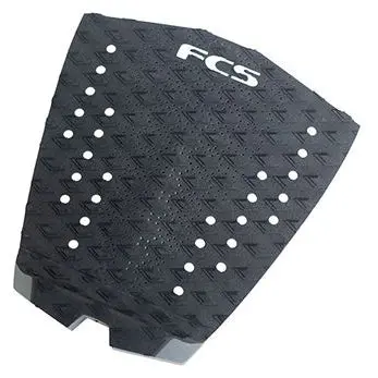 Fcs T1 Deck Pad – Black And Charcoal Textured Grip 1