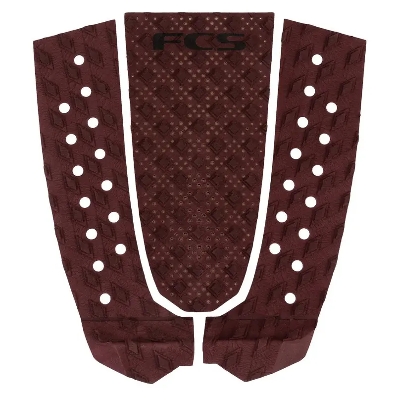 Fcs T3 Deck Pad – 3-Piece, Mahogany 1