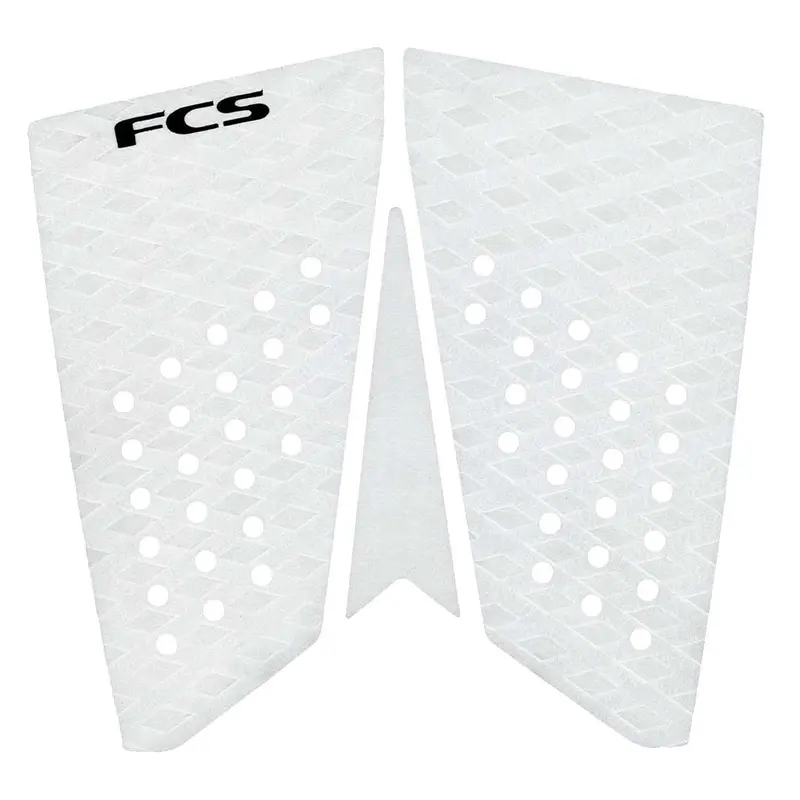 Fcs T3 Fish Deck Pad – 3-Piece, White 1