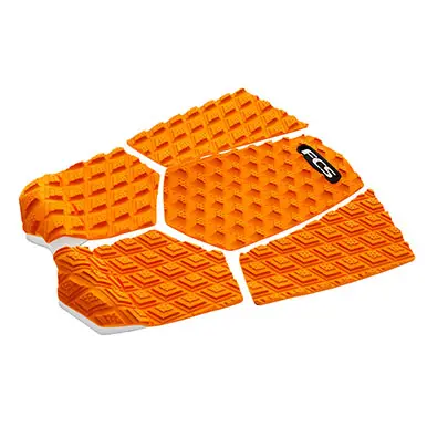Fcs T4 Five-Piece Deck Pad – Vibrant Orange 1