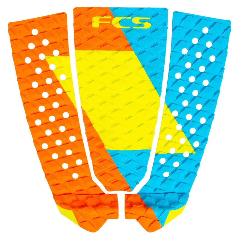 Fcs Toledo Grom-Sized 3-Piece Deck Pad – Tropic Punch 1